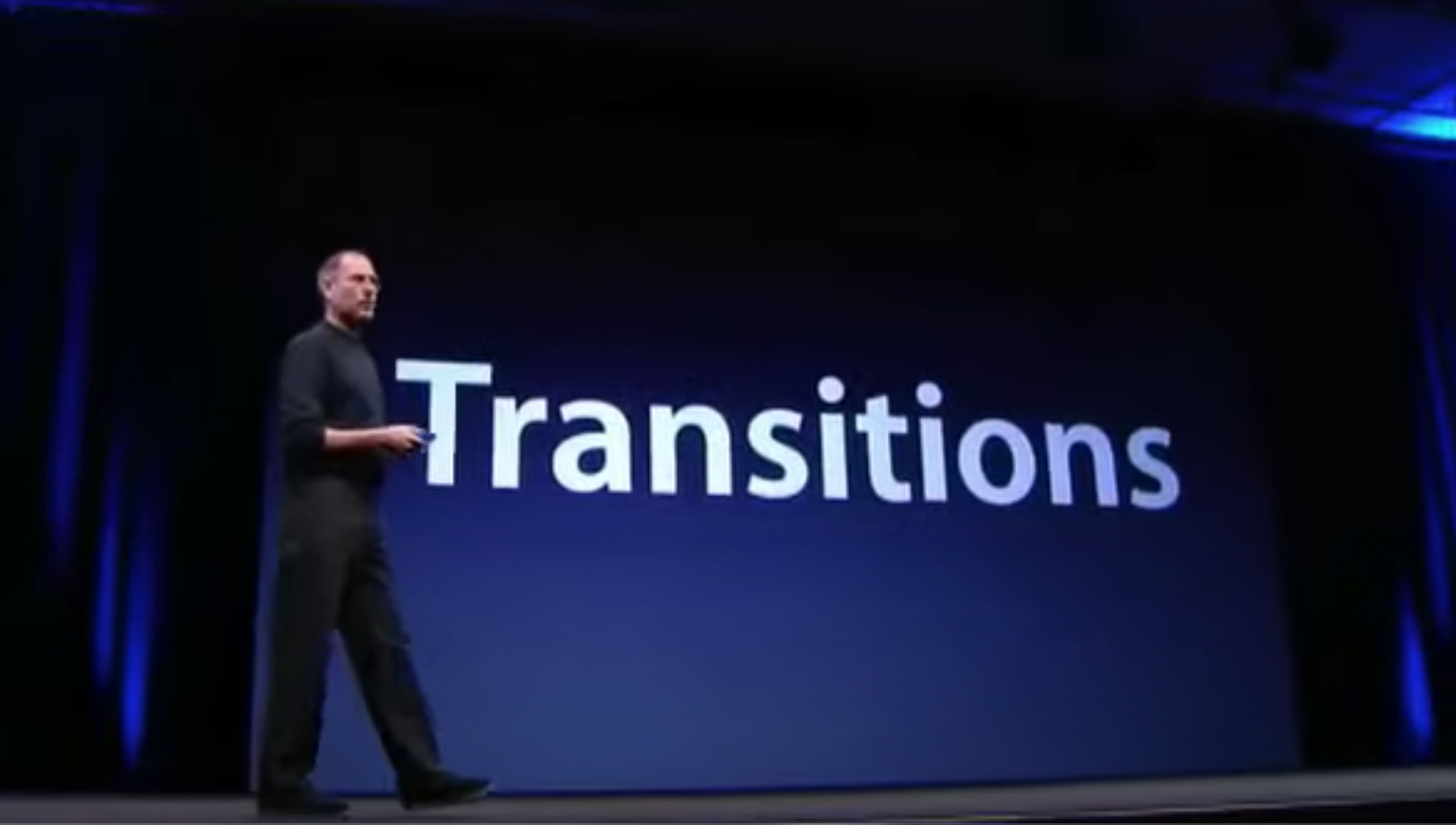 Let's talk about transitions